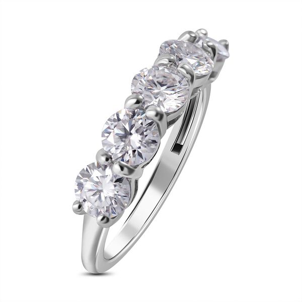Moissanit Ring, ca. 2.23 ct image number 6