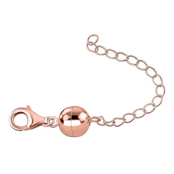 TOUCH und LOCK Magnetschlie&szlig;e mit Extender in ros&eacute;vergoldetem Silber image number 3