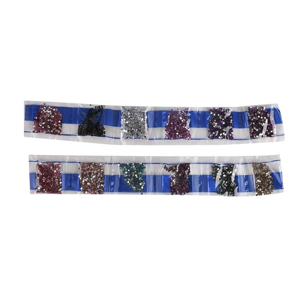 DIY Diamond Painting Leinwand, Mandala-Tiger, mehrfarbig mit Glitzerakzenten, 29x29cm image number 7