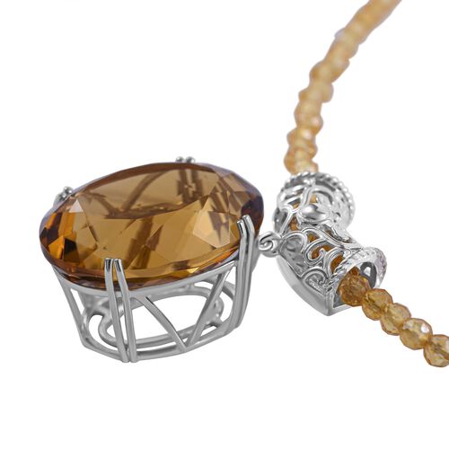 Citrin Schmuckset - 60,02 ct. image number 1