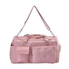 Multifächern aus wasserfestem Nylon, rosa