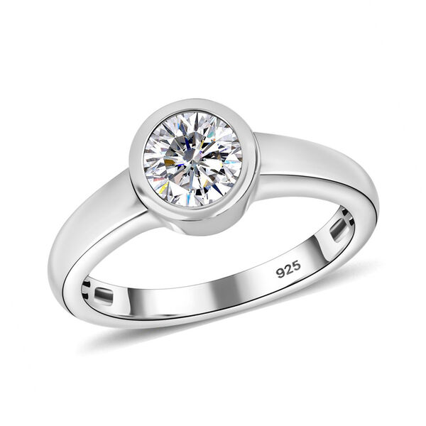 Moissanit Ring - 0,73 ct. image number 4