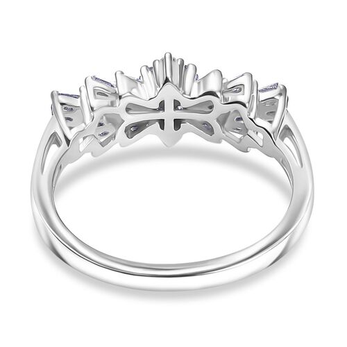 LUXURIANT DIAMOUND - Lab Grown Diamant SI-GH Ring 925 Silber rhodiniert (Größe 16.00) ca. 0.50 ct image number 5