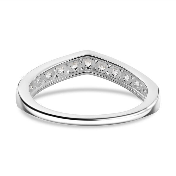 LUSTRO STELLA Wei&szlig;er Zirkonia Ring image number 6