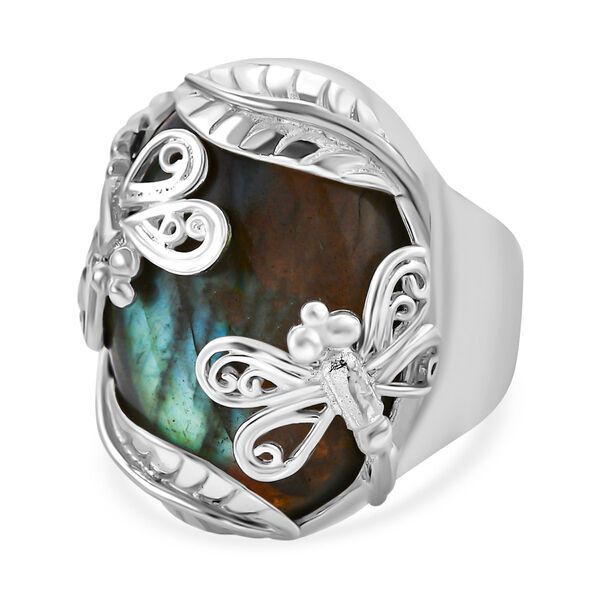 Sajen Silver- Labradorit Ring - 22,98 ct.