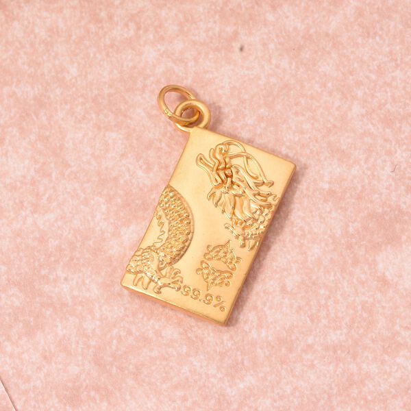 1 Gramm Barren-Anh&auml;nger in 999 Gold image number 1