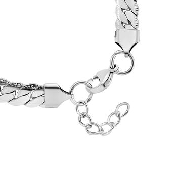 316L Edelstahl Armband ca. 20 cm ca. 13,00g