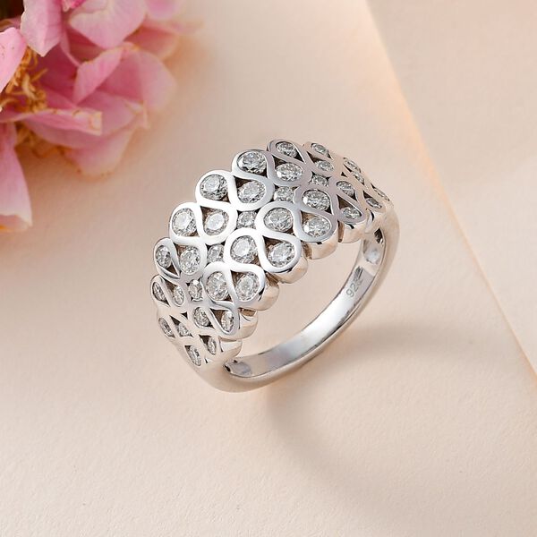 Moissanit Ring - 1,51 ct. image number 2