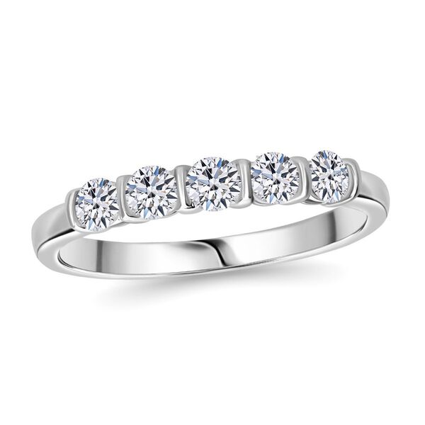 LUXURIANT DIAMOND - Lab Grown Diamant VS-EF SGL zertifiziert Ring  950 Platin (Größe 19.00) ca. 1.50 ct image number 2