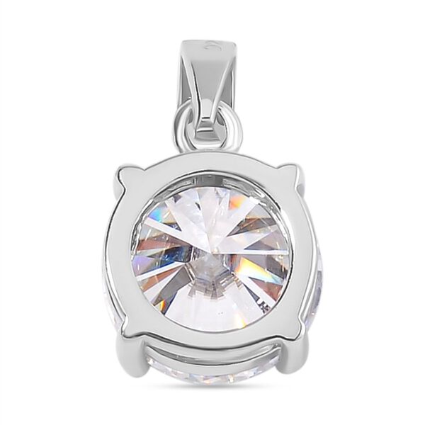 Moissanit Solitär Anhänger - 3,54 ct. image number 5