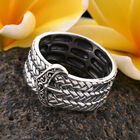 Royal Bali Kollektion - Schnalle Ring 925 Silber image number 1