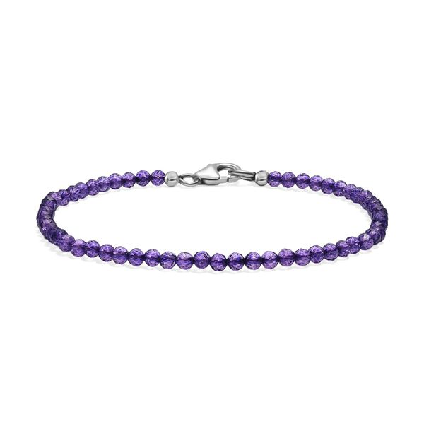 Afrikanisches Amethyst 19cm Armband - 10 ct.