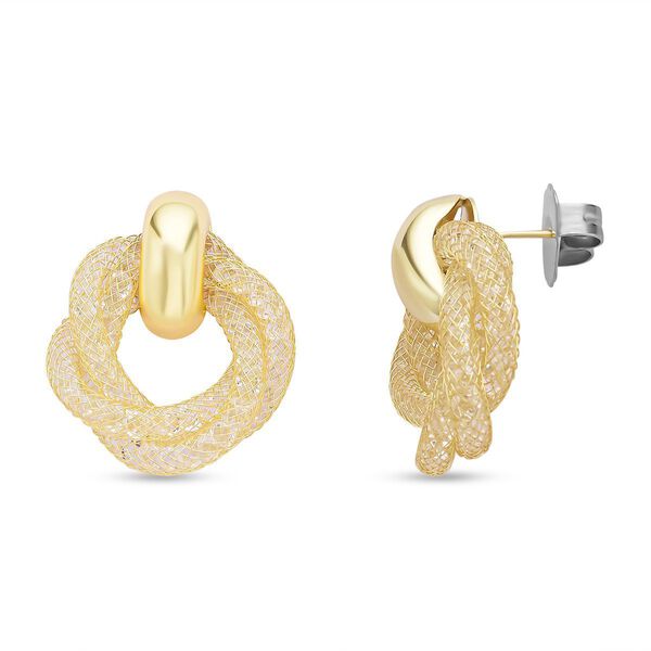 Wei&szlig;e Kristall-Designer-Ohrringe - 2 ct. image number 4