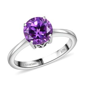 AAA Lab Created Farbwechsel-Saphir Ring 417 Gold (Größe 20.00) ca. 2,10 ct