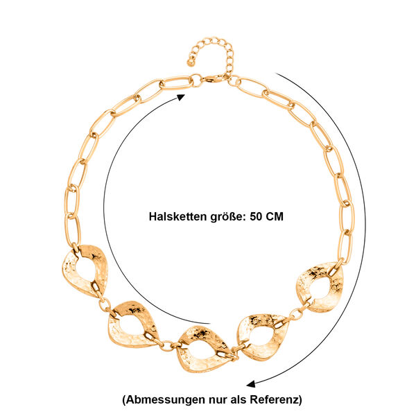 Gelb Halskette ca. 50 cm + 5 cm Extender, ca. 63,00g image number 6