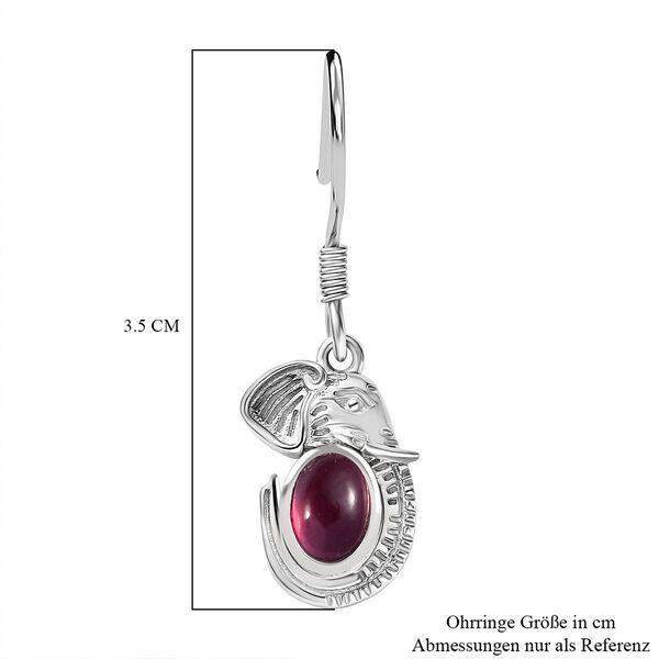 AA Afrikanische Rubin-Ohrringe - 2,58 ct. image number 7