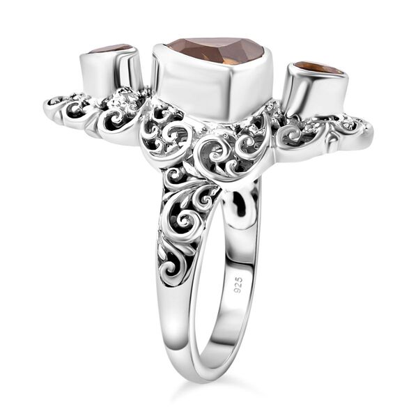 Royal Bali Kollektion - Citrin Ring - 3,87 ct. image number 3