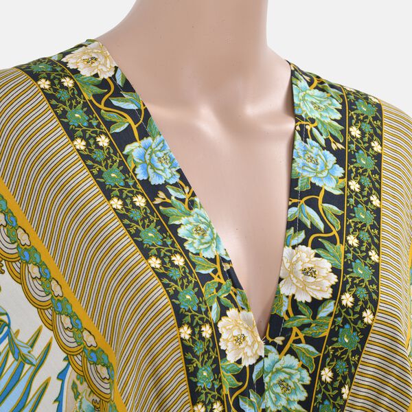 Luftiges Sommerkleid, Einheitsgröße, grün image number 4