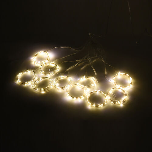 Ferngesteuerte Lichterkette mit Fernbedienung und 8 Beleuchtung Modes, Größe: 600x300 cm, Länge 600 cm image number 0