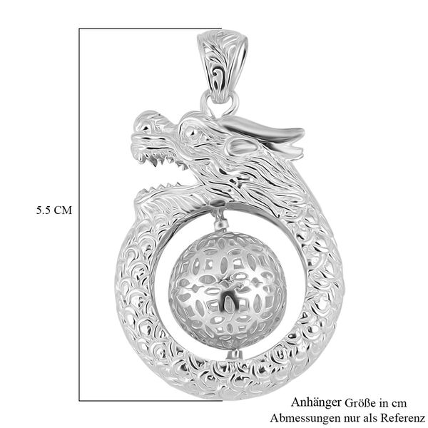 Royal Bali Kollektion - Spinning Drachen Anhänger image number 5