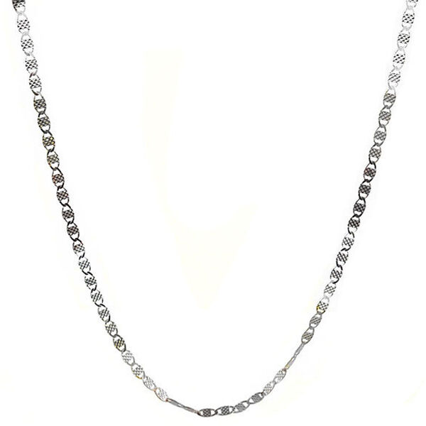 Marinerkette in 925 Silber, 45cm