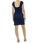 DESIGUAL, Ärmelloses, körperbetontes Kleid mit blau Blumendruck, Schwarz, Größe- 40 image number 3
