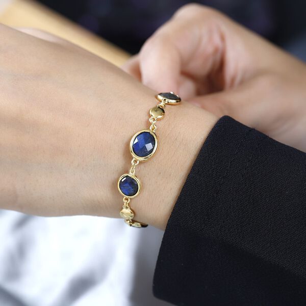 AAA Labradorit Armband, 18cm - 10,07 ct. image number 4