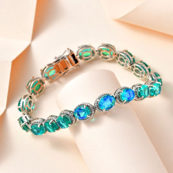 Pfau Triplett Quarz Armband - 27,34 ct. image number 2