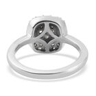 Diamant Ring 925 Silber platiniert  ca. 0,33 ct image number 5