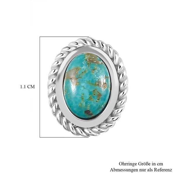 Sierra Nevada T&uuml;rkis Ohrringe - 1,64 ct. image number 5