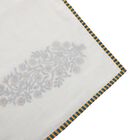 NAKKASHI - Fabrics: Handstempeldruck 100% Muslin-Baumwolle Dohar-Decke, 200x200 cm, Gelbe Blumen groß image number 5
