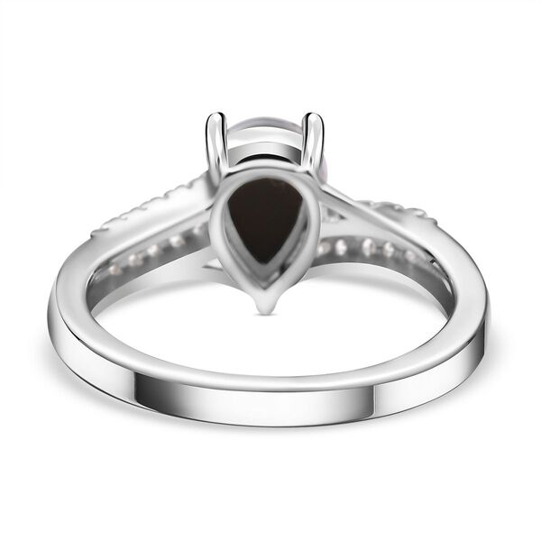 Boulder Opal Triplett und Zirkon-Ring - 1,47 ct. image number 8