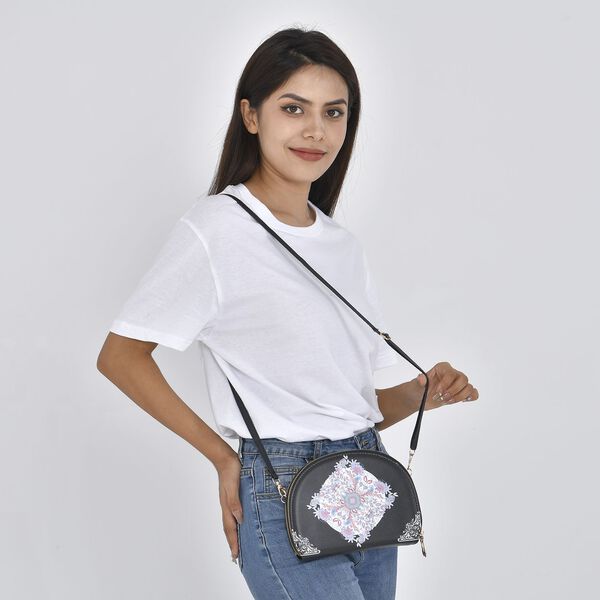 Umh&auml;ngetasche mit Multi-F&auml;chern und RFID Schutz, Suzani image number 3