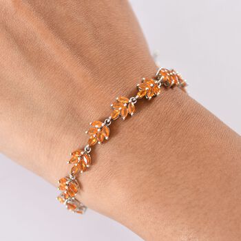 D'Joy AA Salamanca Feueropal Armband ca. 19 cm 925 Silber rhodiniert ca. 4,93 ct.