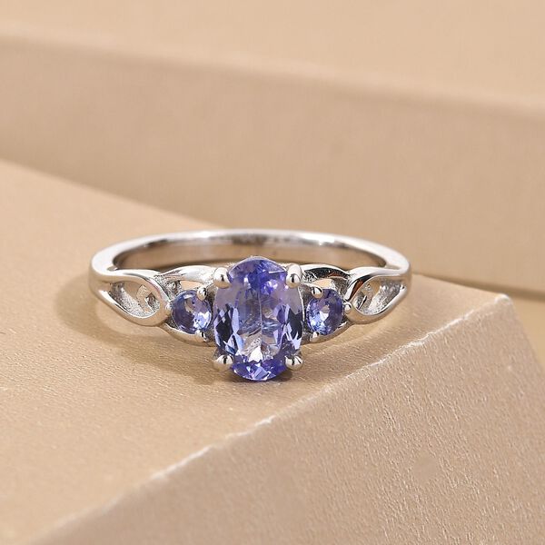 Tansanit Ring - 0,96 ct. image number 2