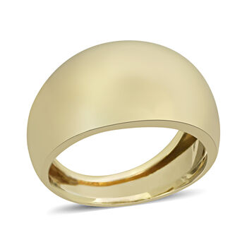 Vicenza Kollektion - Italien hergestellten Hochpolierter graduierter Band Ring 375 Gelbgold (Gr&ouml;&szlig;e 16.50)