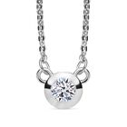 LUXURIANT DIAMANT - Lab Grown Diamant SI-GH Halskette ca. 45 cm 925 Silber rhodiniert ca. 0.20 ct