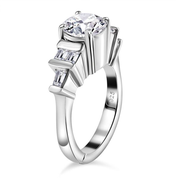 Moissanit &ouml;ffenbarer Ring - 2,16 ct. image number 5