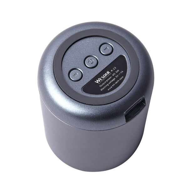 WESDAR Bluetooth Lautsprecher, Grau image number 4