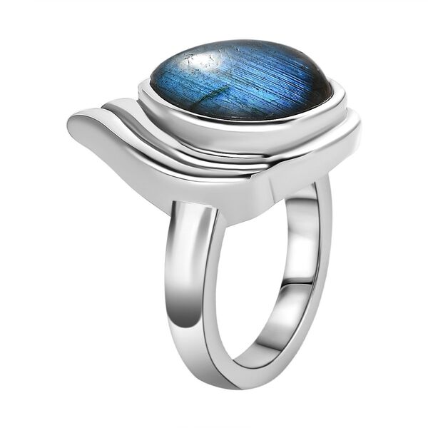 AAA Labradorit Ring - 5,83 ct. image number 5