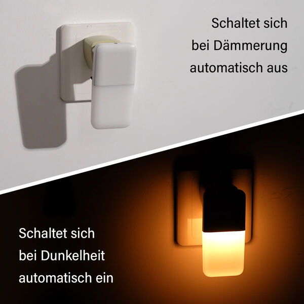 4er-Set Sensorgesteuerte Nachtlichter image number 5