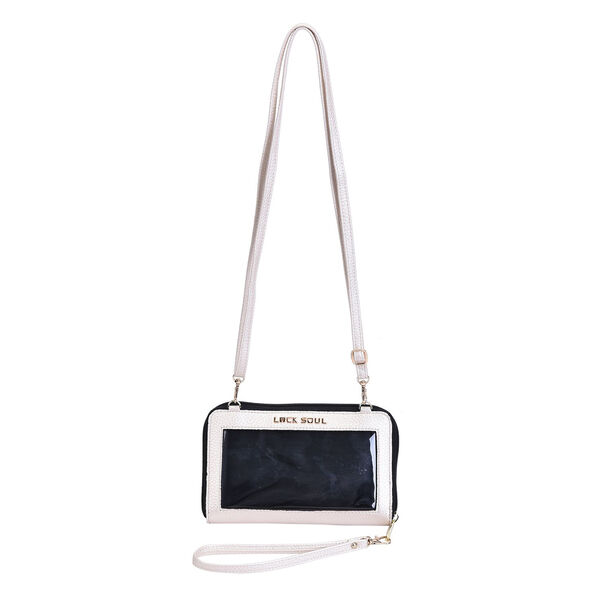 2er Set - Crossbody Tasche und Powerbank mit 4000mAh, Gold image number 4