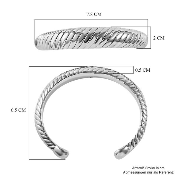 Elektroform Swirl Armreif image number 3