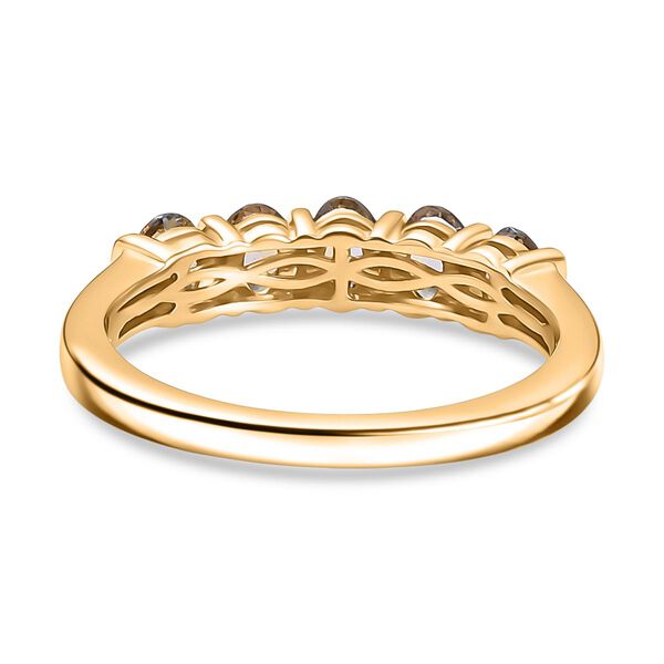 AA Natürlicher goldener Tansanit Ring - 0,80 ct. image number 5
