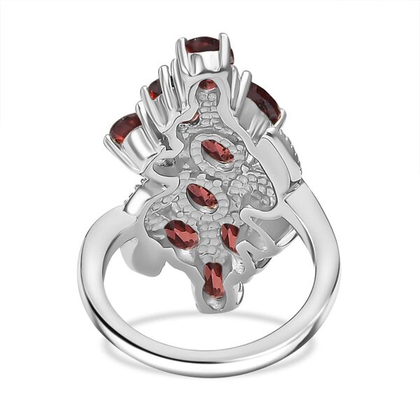 Roter Granat Ring - 6,61 ct. image number 5