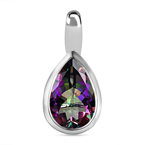 Nordlicht Mystik Topas Anhänger - 5,19 ct. image number 0