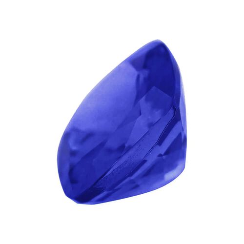AAAA-Tansanit, facettierter Kissenschliff, 6 x 6 mm, 1,00 Karat image number 1