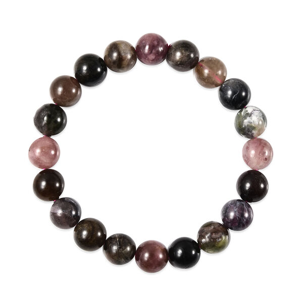 Flexibles, mehrfarbiges Turmalin-Armband, 18 cm lang, ca. 149,63 ct