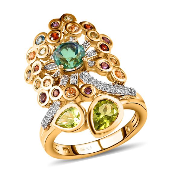 GP Italian Garden Kollektion - Mehrfarbiger Edelstein-Ring - 2,97 ct. image number 5