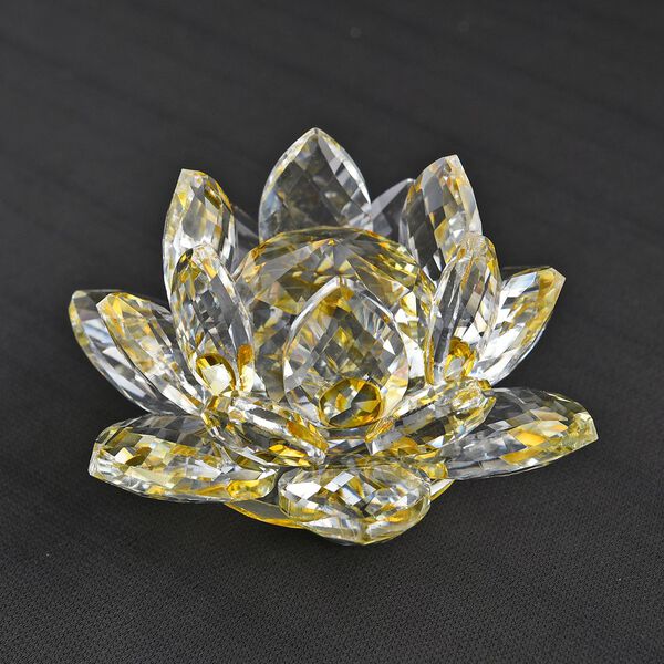 The 5th Season - Kristallglas Lotusbl&uuml;te, 10.5x10.5x6cm image number 2